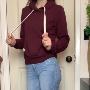 Plum Slim Hoodie